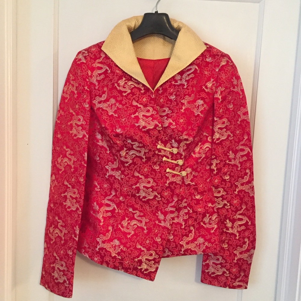 Couture Tailor Made Silk Jacket